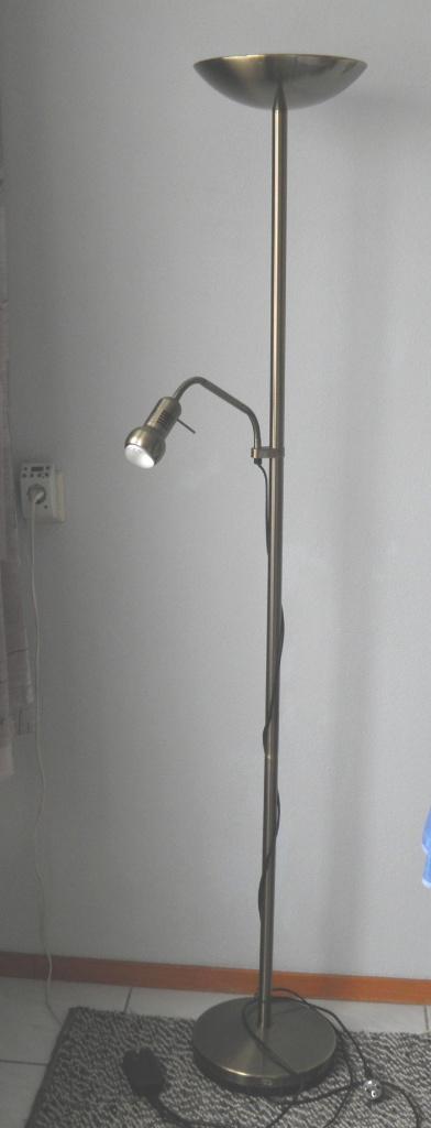 Vloerlamp, Ophalen of Verzenden, Zo goed als nieuw, Metaal, 150 tot 200 cm