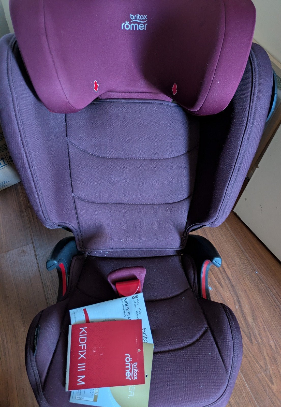 Nette Britax Römer kidfix autostoel., Ophalen, Romer, 15 t/m 36 kg, Verstelbare rugleuning