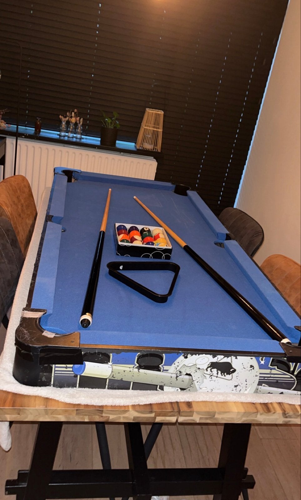 Kleine pooltafel, Sport en Fitness, Biljarten en Poolen, Gebruikt, Pooltafel, Ophalen