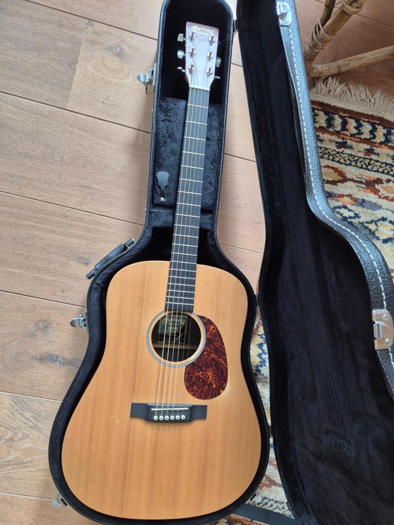 Martin DX1AE Semi-akoestische gitaar met Gator koffer, Ophalen, Gebruikt, Western- of Steelstringgitaar