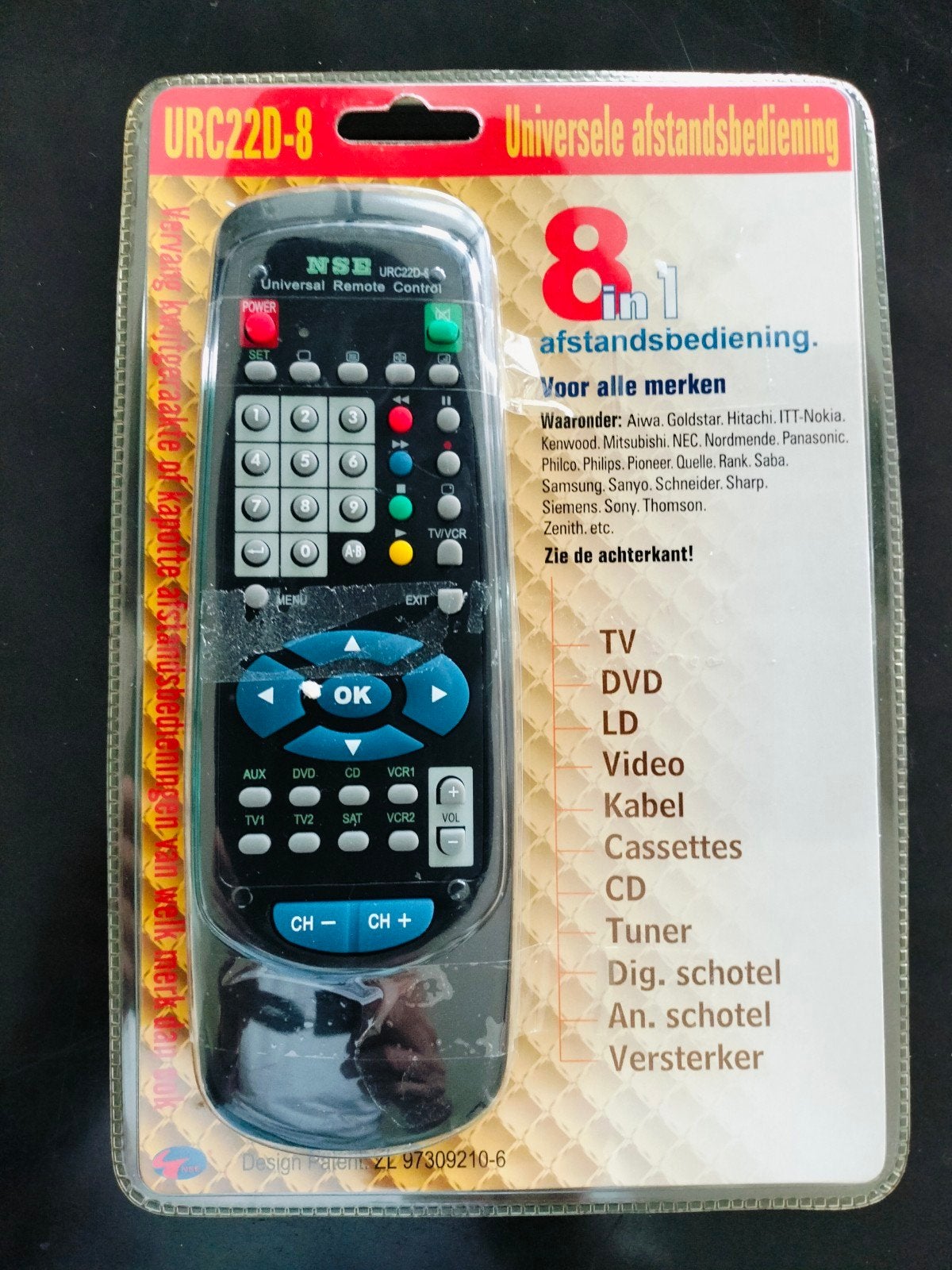 UNIVERSELE AFSTANDSBEDIENING, Ophalen of Verzenden