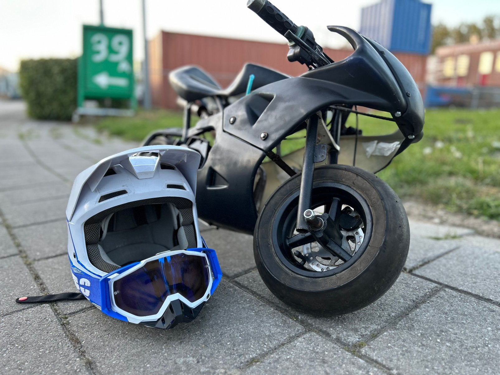 50 cc minibike, Ophalen, Zo goed als nieuw, Overige typen