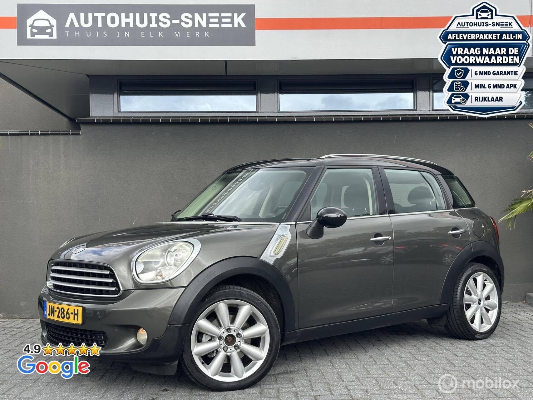 MINI Countryman 1.6 Cooper Pepper | Climate | LMV | 6-bak, Voorwielaandrijving, Euro 5, Electronic Stability Program (ESP), Gebruikt