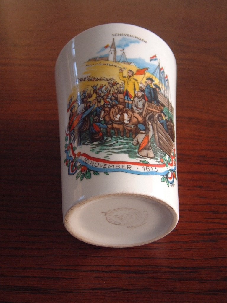 oude gave beker 1813-1963 150 jaar onafhankelijkheid, Ophalen of Verzenden, Gebruikt