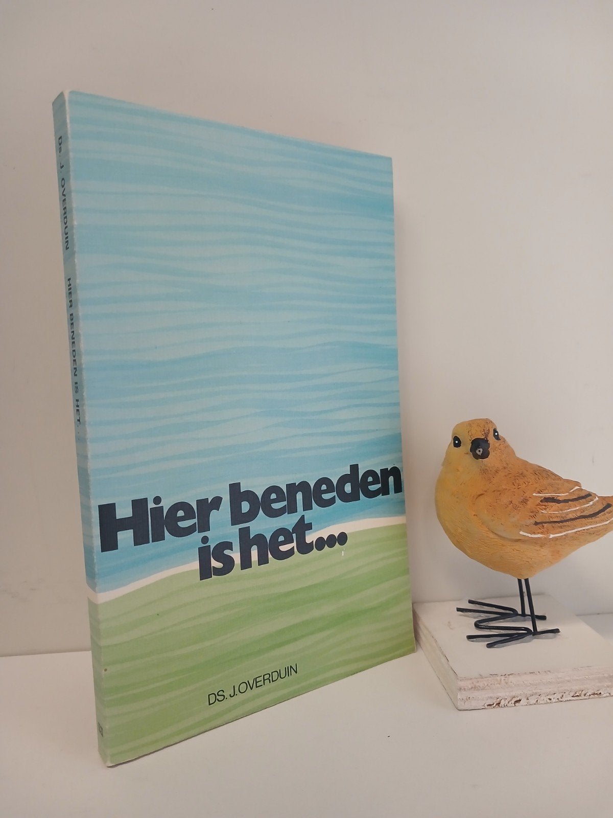 Overduin, Ds. J.; Hier beneden is het…, Boeken, Ophalen of Verzenden, Gelezen, Christendom | Protestants