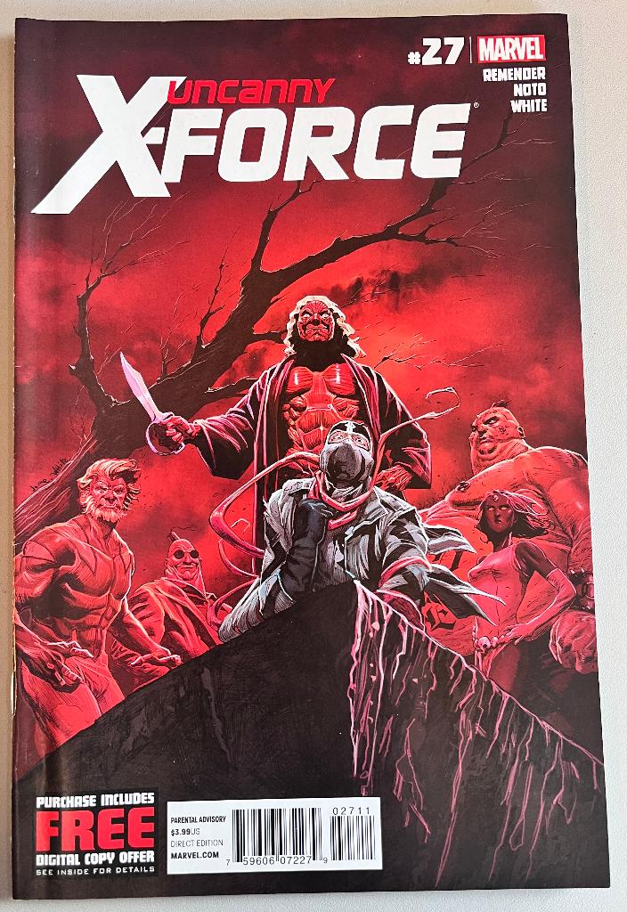 Uncanny X-Force #27 (Marvel Comics), Boeken, Amerika, Ophalen of Verzenden, Rick Remender, Gelezen