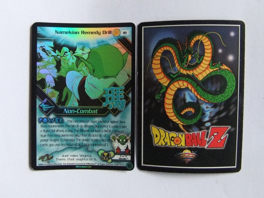 Dragon Ball Z  Namekian Remedy Drill 18 foil, Verzenden, Zo goed als nieuw, Foil