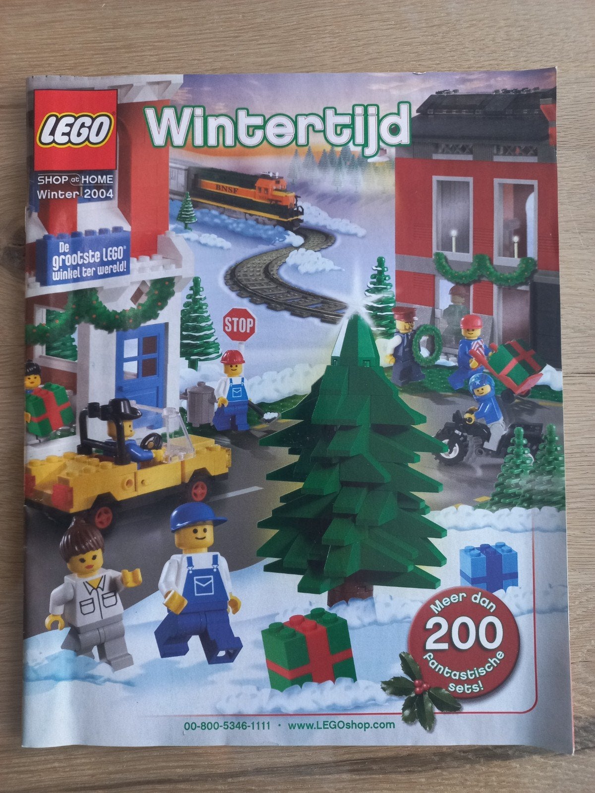 LEGO Shop Home "Wintertijd" catalogus (Winter 2004), een Ned, Gebruikt, Overige thema's, Lego, Overige typen