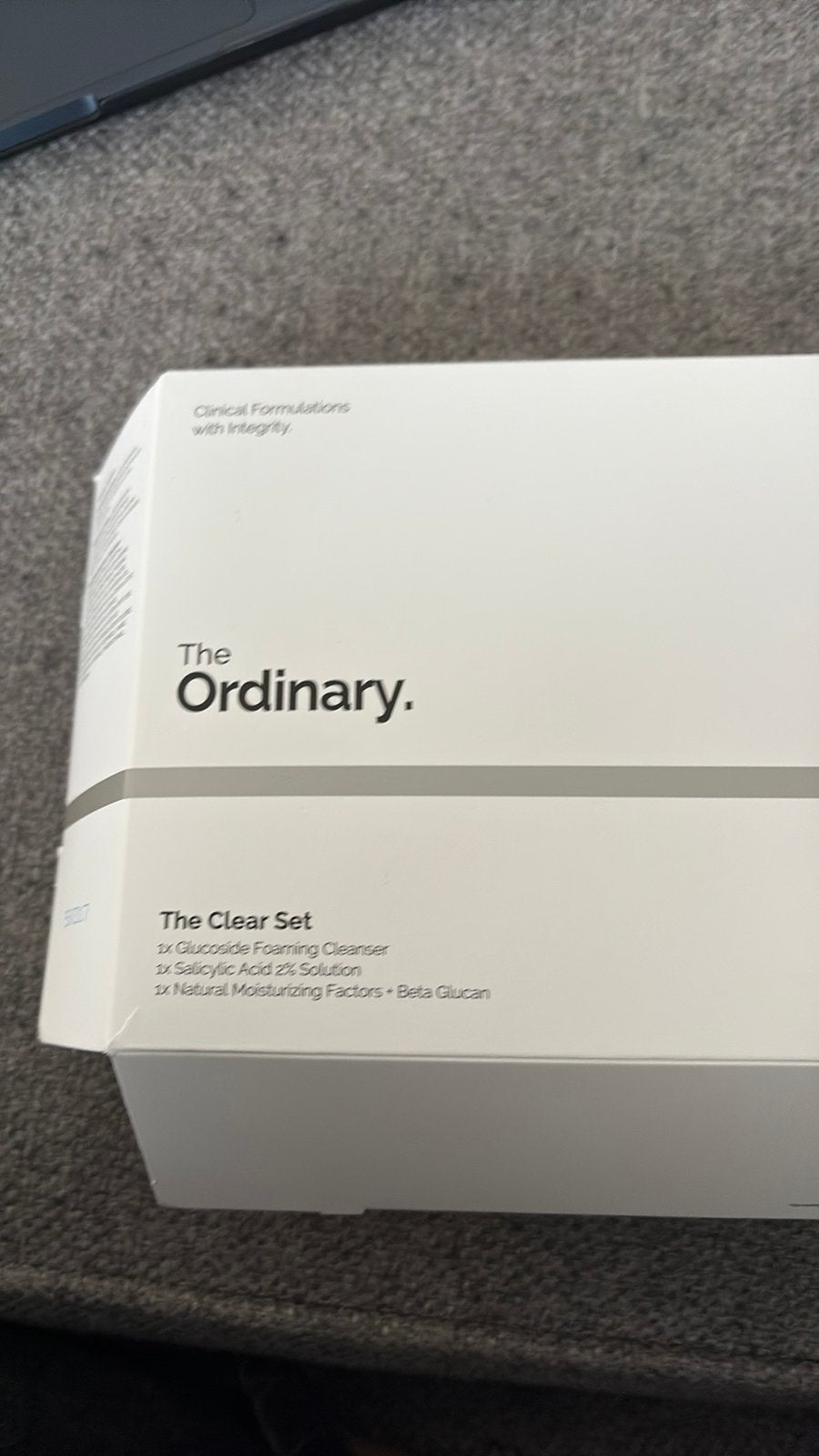 The Ordinary The Clear Set, Sieraden, Tassen en Uiterlijk, Uiterlijk | Gezichtsverzorging, Ophalen of Verzenden, Zo goed als nieuw