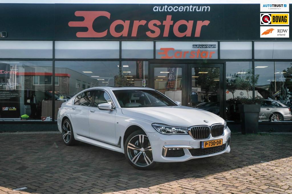 BMW 7-serie 730d xDrive High Executive|Leer|Dak|MMI|Camera, Auto's, Automaat, 1800 kg, Gebruikt, 2993 cc