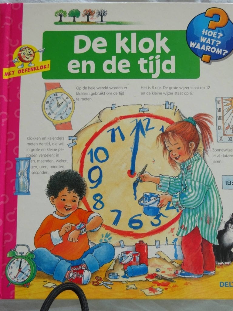 De klok en de tijd - Angela Weinhold, Boeken, Kinderboeken | Jeugd | onder 10 jaar, Zo goed als nieuw, Fictie algemeen, Ophalen of Verzenden