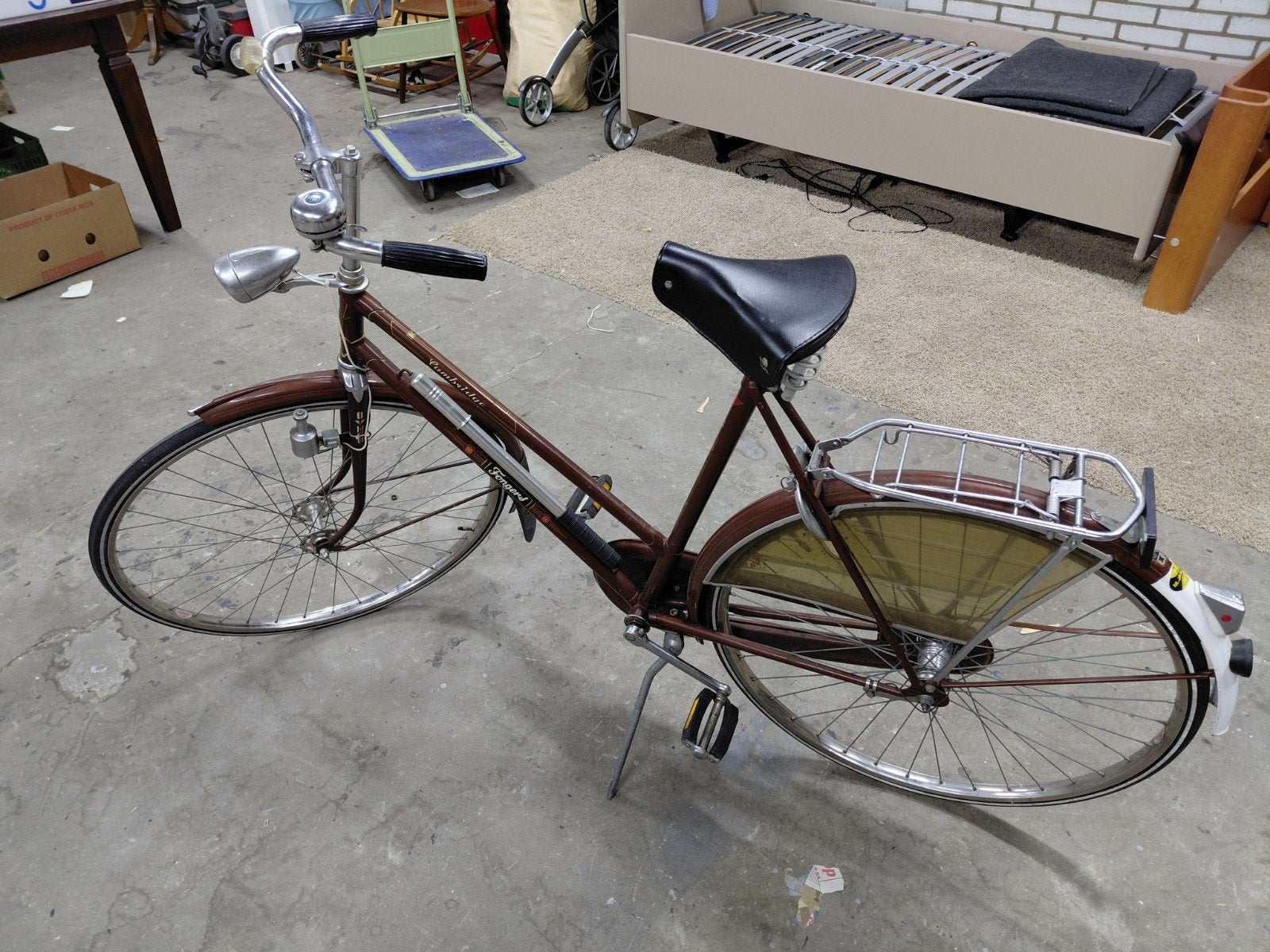 Vintage Fongers Cambridge damesfiets, Fietsen en Brommers, Ophalen