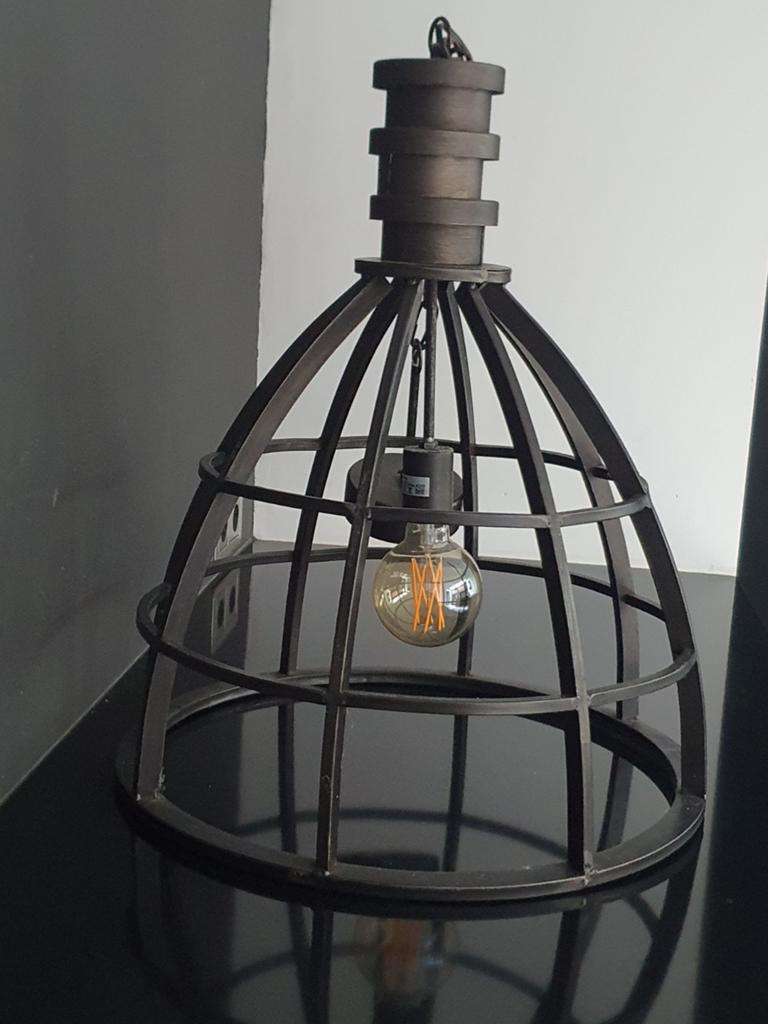 Grote Industriële hanglamp, Ophalen of Verzenden, Zo goed als nieuw, 50 tot 75 cm