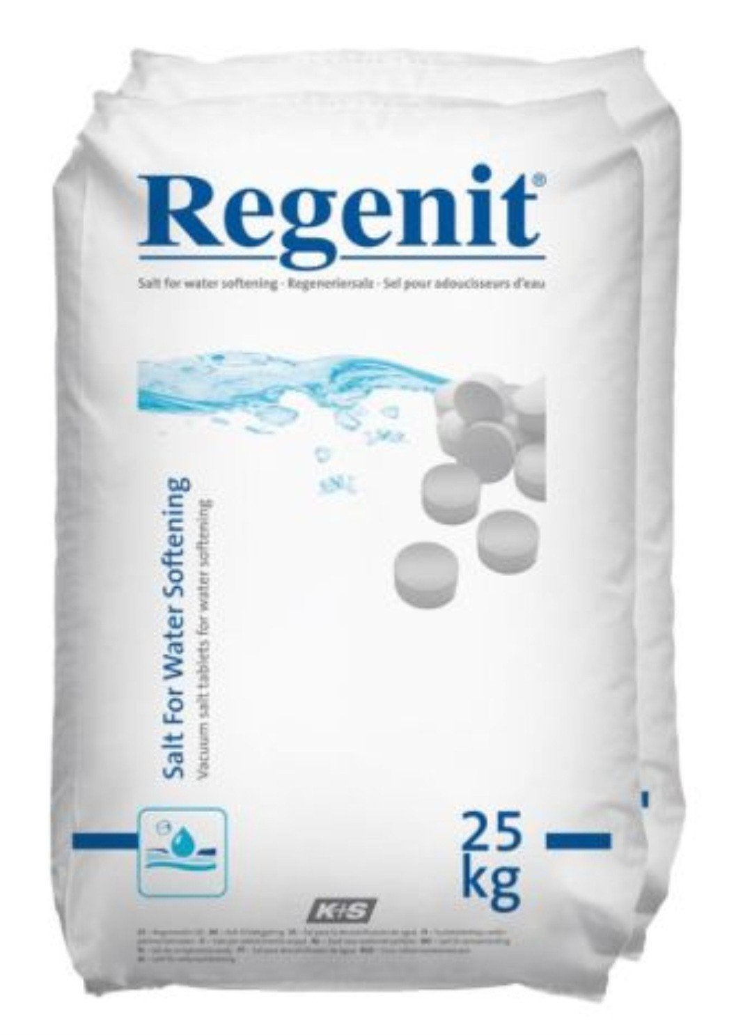 Regenit Zouttabletten voor Waterontharding 25 kg, Ophalen, Nieuw