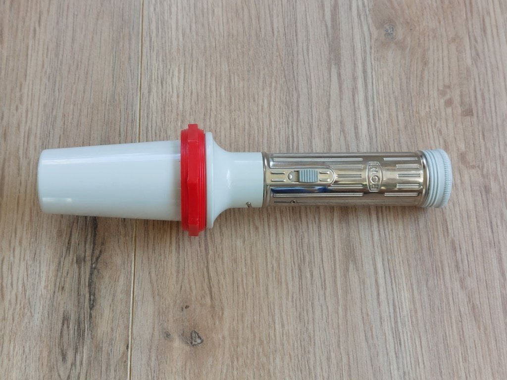 Vitage zaklamp Rowi in zeer goede staat!, Ophalen of Verzenden, Zo goed als nieuw, Batterij