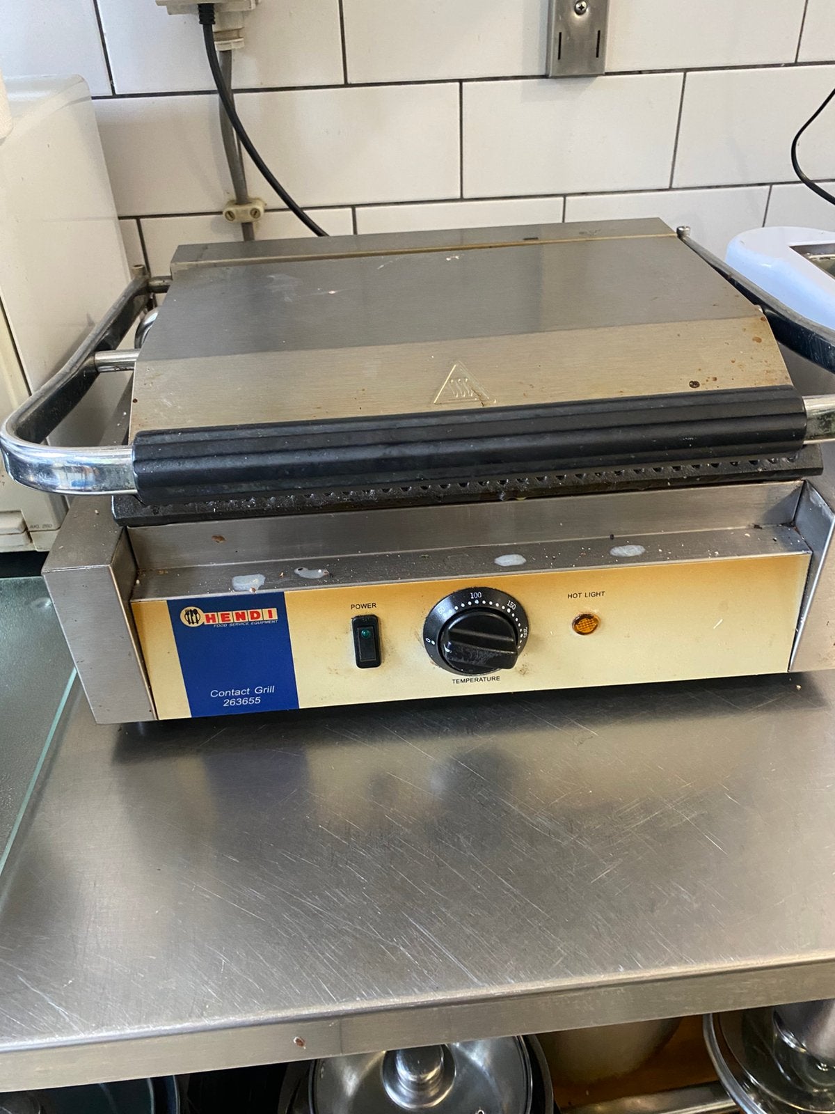 Hendi contactgril, Witgoed en Apparatuur, Ophalen