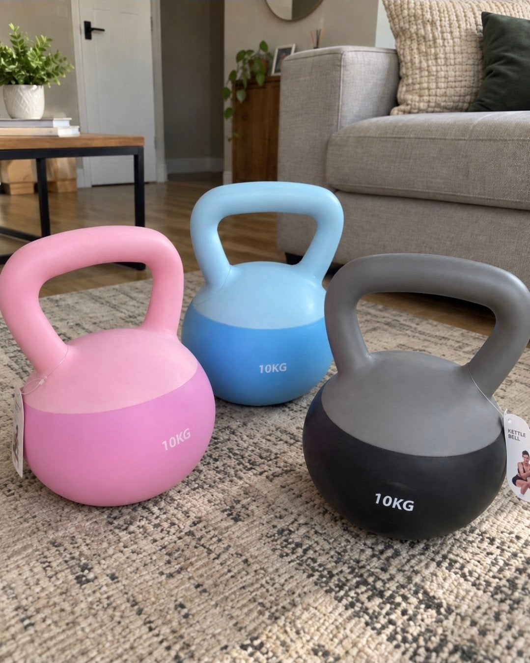 Nieuwe 10kg Kettlebell, Ophalen of Verzenden, Nieuw, Benen, Kettlebell