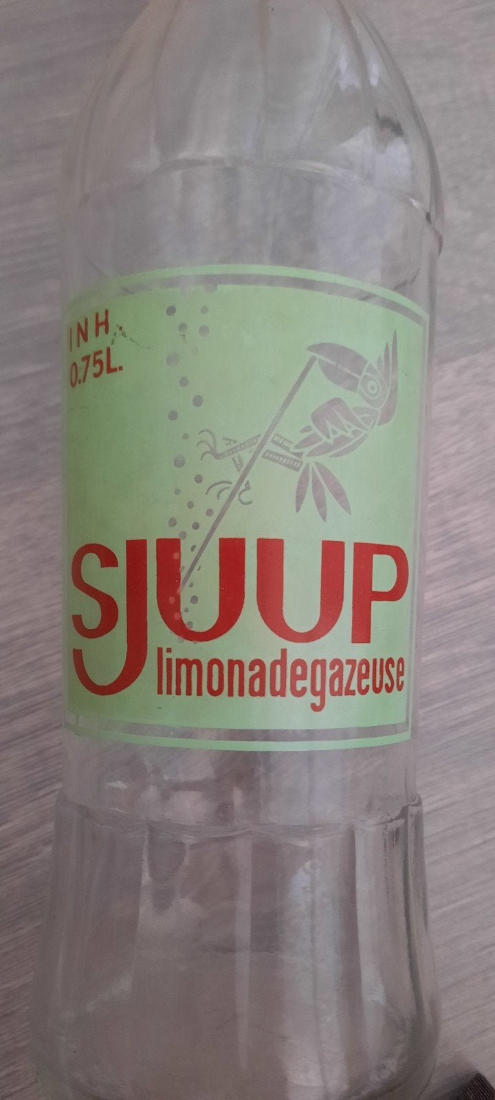 1 oude beugelfles limonade - Sjuup, Ophalen of Verzenden