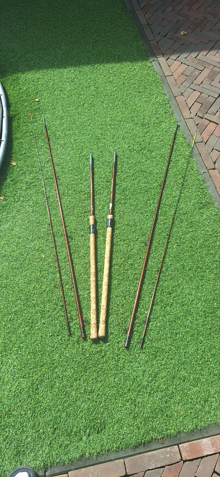2x trophy tricast feeder 11.5ft, Ophalen of Verzenden, Werphengel