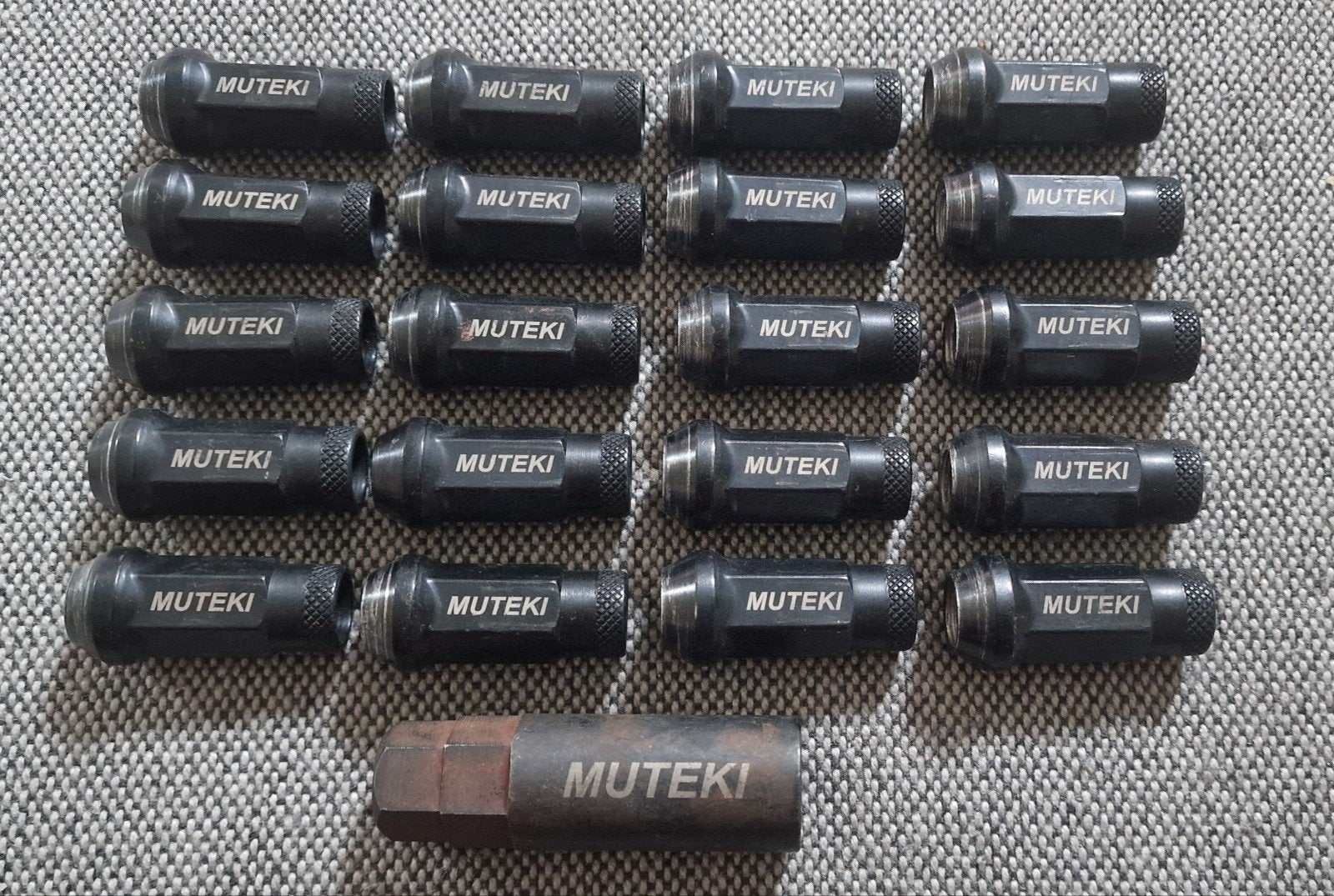 muteki open wielmoeren 12x1.25, Auto-onderdelen, Ophalen of Verzenden