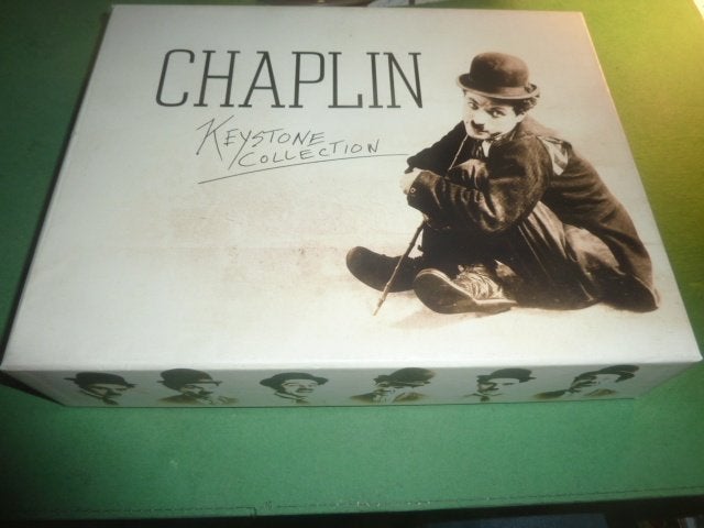 Chaplin Keystone collection 4 dvd-box  Luxe editie, Engels, Verzenden, Nederlands, Zo goed als nieuw