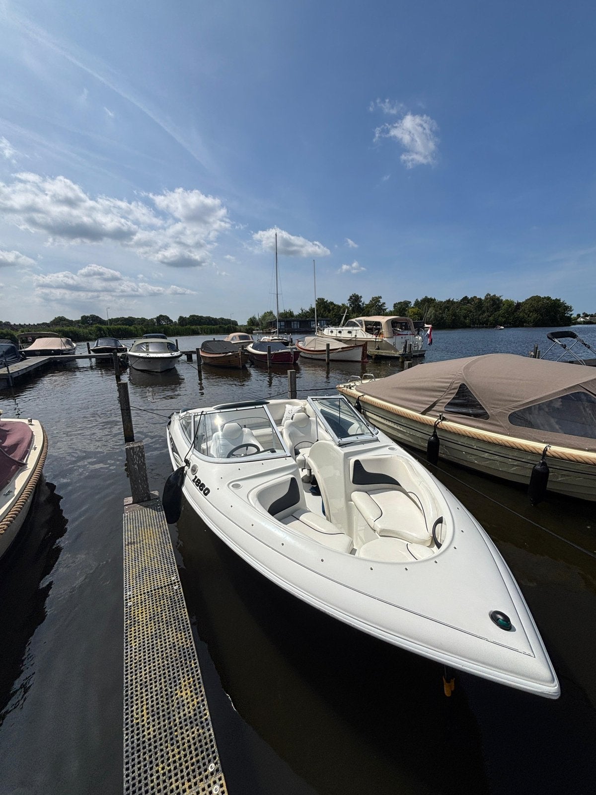 Nordic Thunder 1860 – 6,50m – MerCruiser 3.0 – 135 pk, Watersport en Boten, Ophalen, Binnenboordmotor, 120 tot 200 pk, Zo goed als nieuw