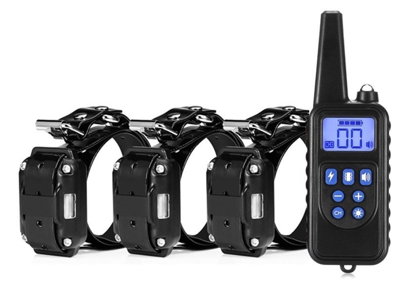 Trainingshalsband - 800m oplaadbaar Voor 3 honden  440, Dieren en Toebehoren, Overige merken, Ophalen of Verzenden, Nieuw, Overige typen