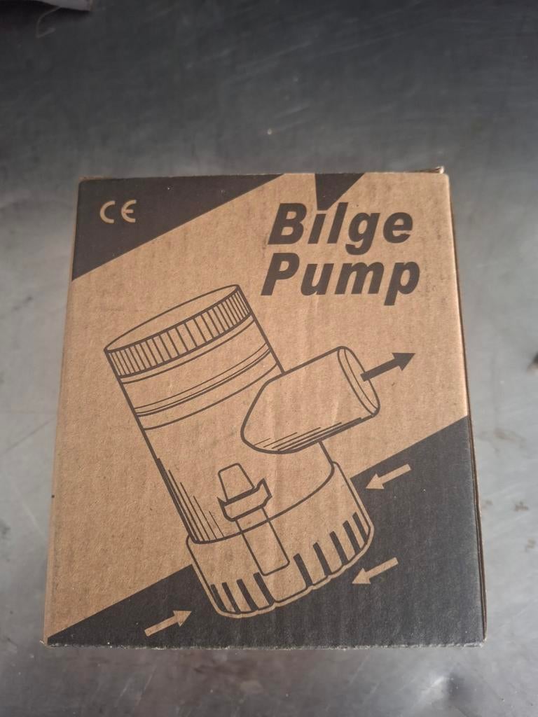 Nieuwe 12V Bilgepomp 500 GPH - In Doos, Ophalen of Verzenden, Nieuw