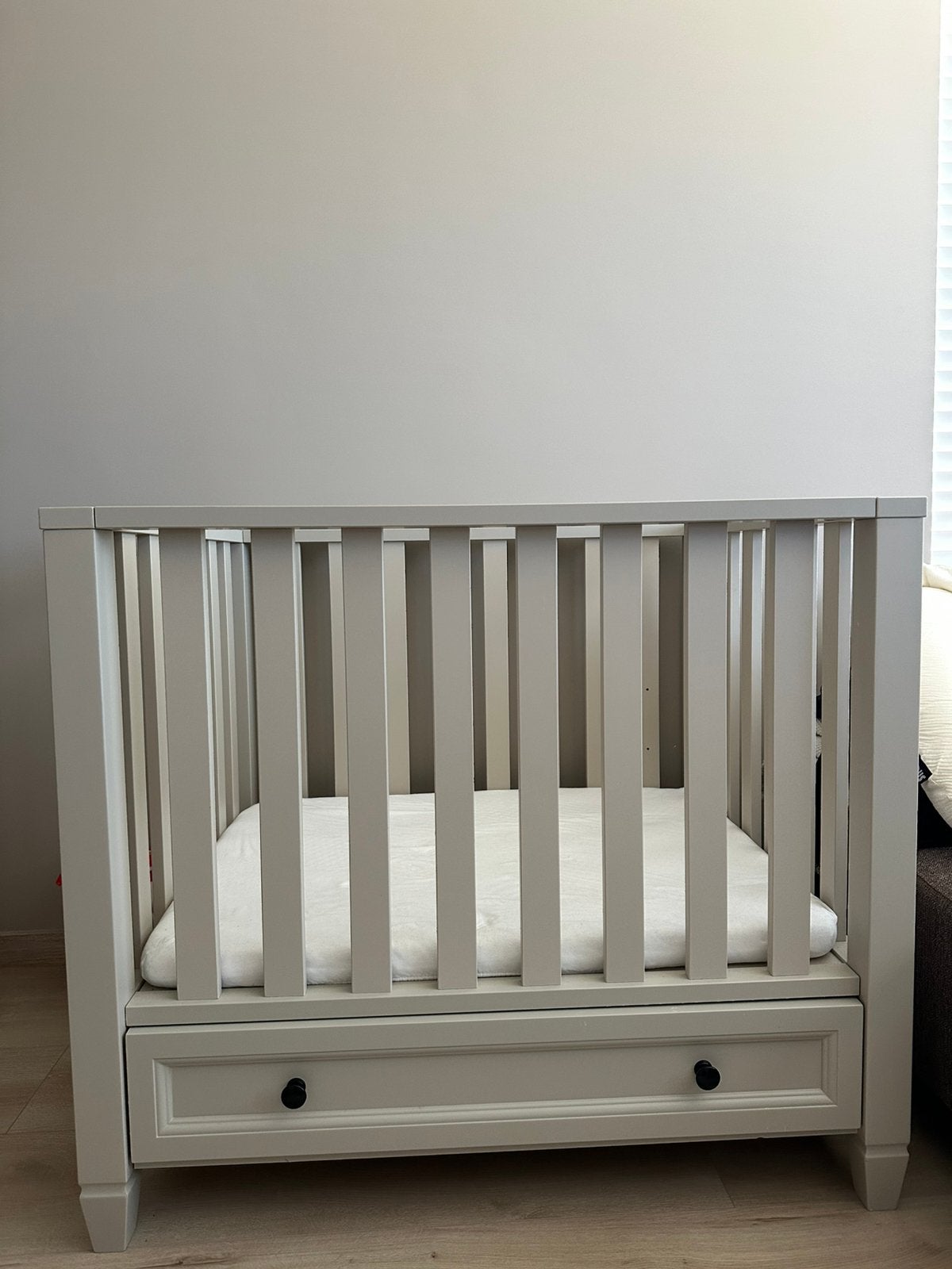 TWF babybox incl. matras MOET SNEL WEG, Ophalen, Zo goed als nieuw, Lade