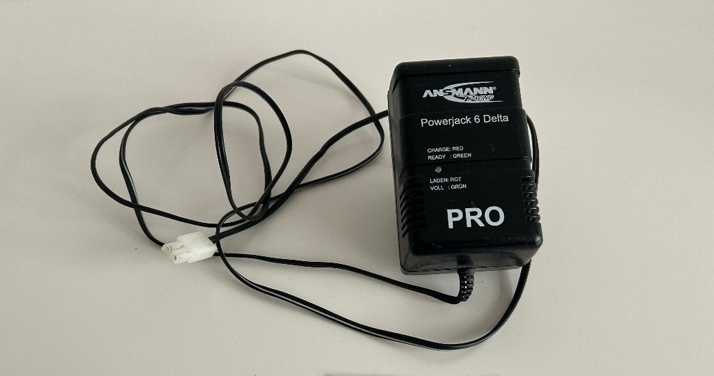 Ansmann Powerjack 6 Delta Pro lader met Tamiya aansluiting, Ophalen of Verzenden, Gebruikt, Overige schalen, Onderdeel