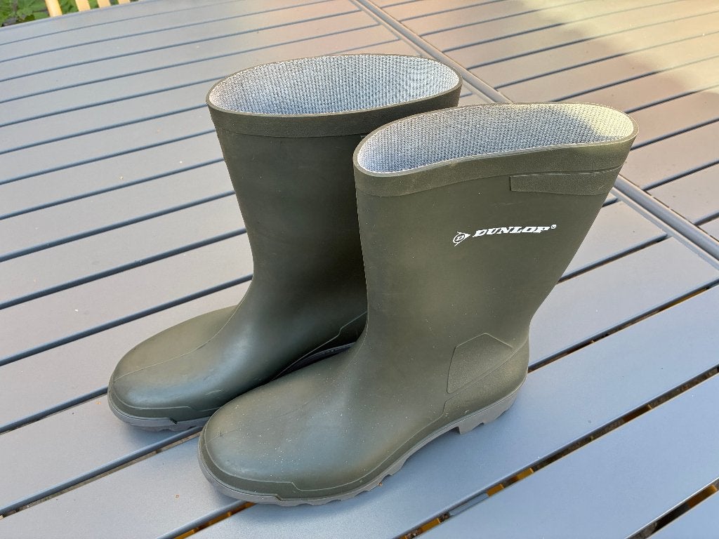 DUNLOP hobby laarzen kuitlaars groen - maat 45 - zgan, Kleding | Heren, Overige kleuren, Ophalen of Verzenden, Dunlop, Regenlaarzen