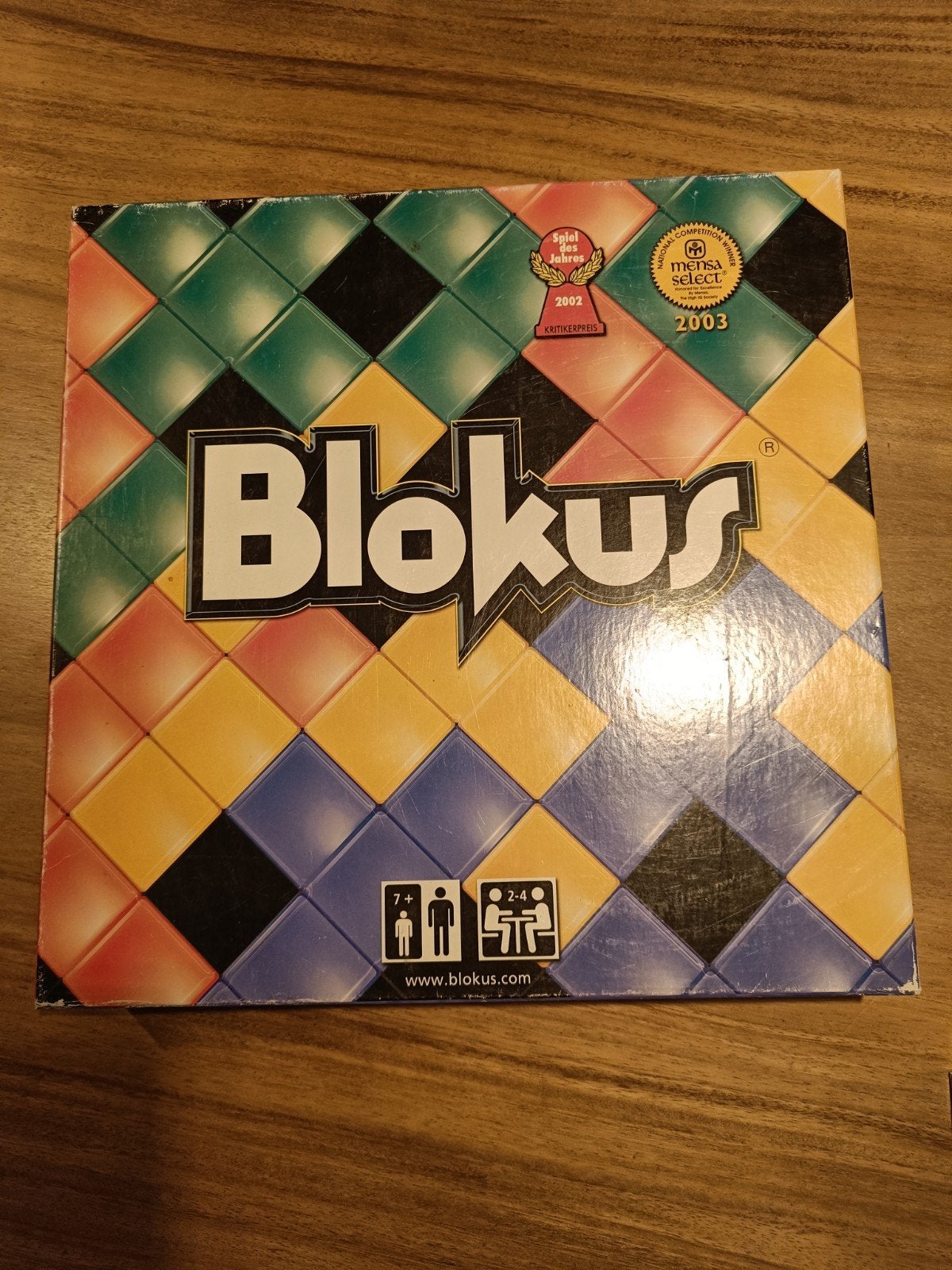 Blokus bordspel - Strategisch en kleurrijk, Drie of vier spelers, Ophalen of Verzenden, Gebruikt, Mattel