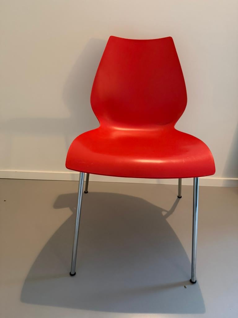 Kartell Maui design stoel, Ophalen, Kunststof, Gebruikt, Design
