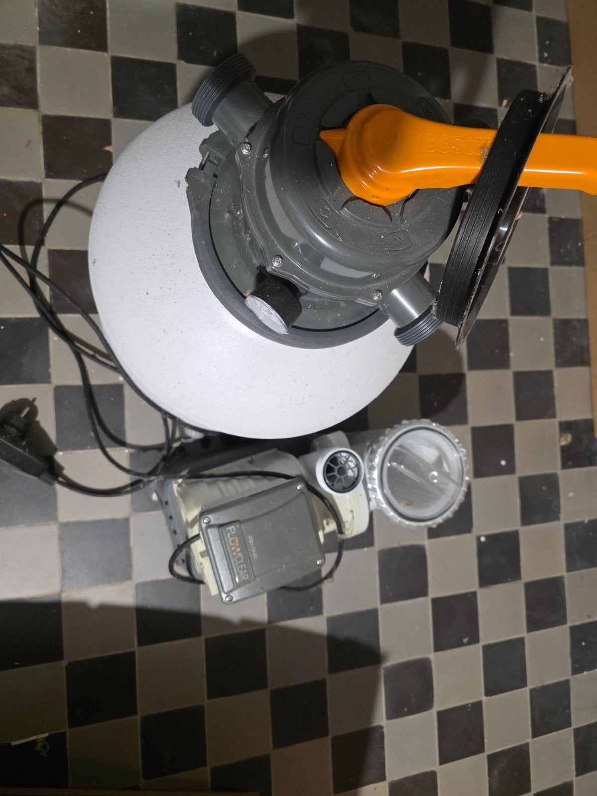 Bestway Flowclear Zandfilterpomp voor Zwembad, Tuin en Terras, Ophalen of Verzenden, Gebruikt, Zwembadpomp