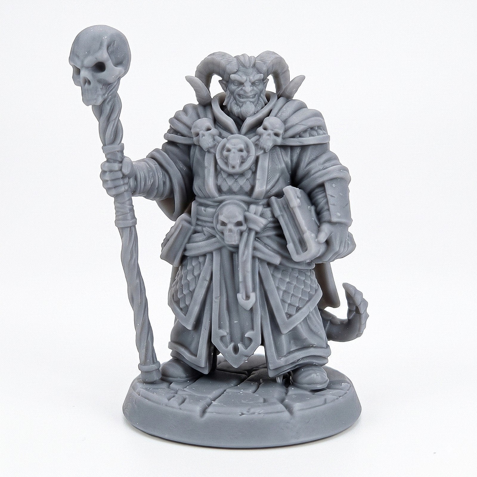 tiefling wizard Miniature D&D HQ dungeon's and dragons, Ophalen of Verzenden, Overige soorten