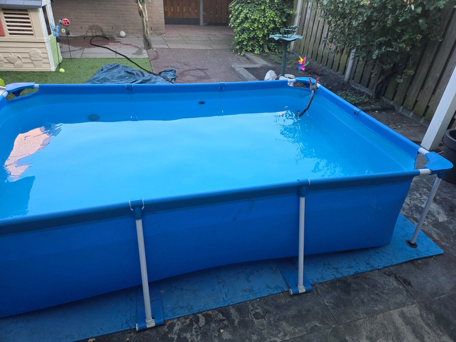 Bestway Steel Pro opzetzwembad met filterpomp, Ophalen, Gebruikt, Minder dan 80 cm, Minder dan 200 cm