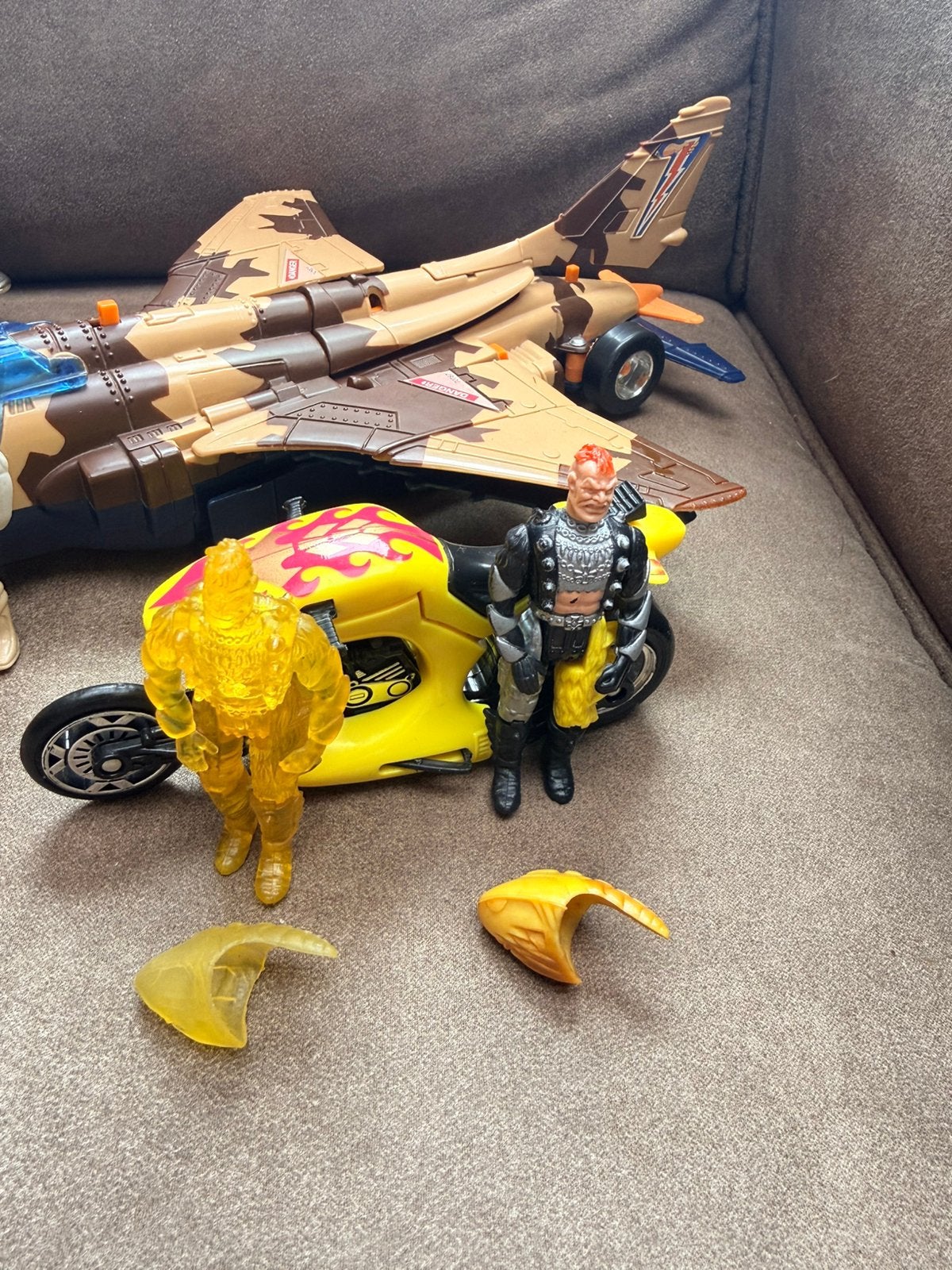 M.A.S.K. Kenner Series 4 Split Seconds Barracuda/Jackal, Verzamelen, Verzenden, Gebruikt