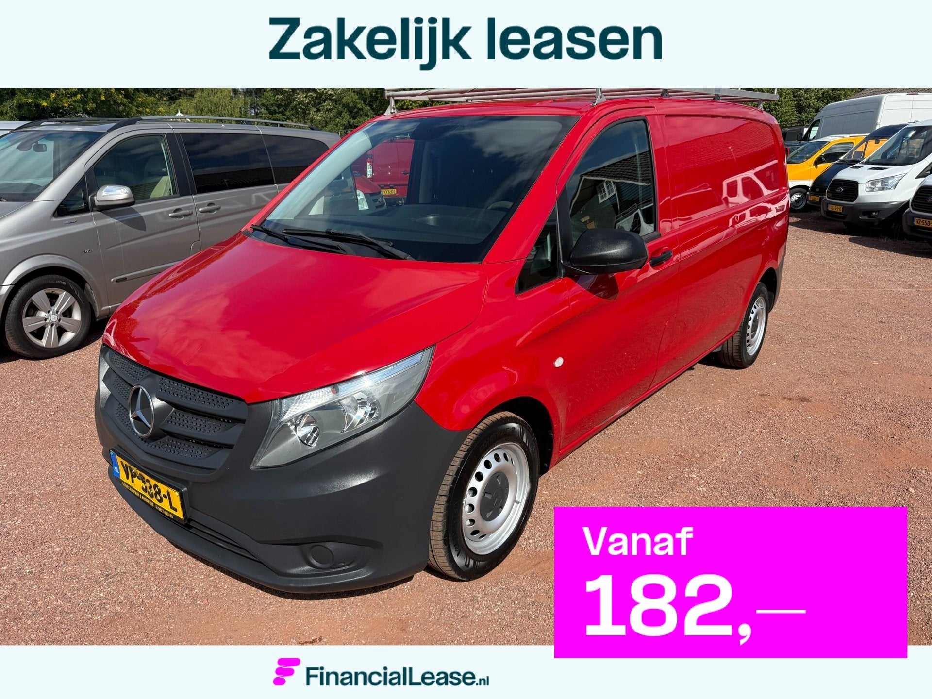 Mercedes-Benz Vito 109 CDI Airco Imperiaal, Voorwielaandrijving, Euro 5, Gebruikt, 1598 cc