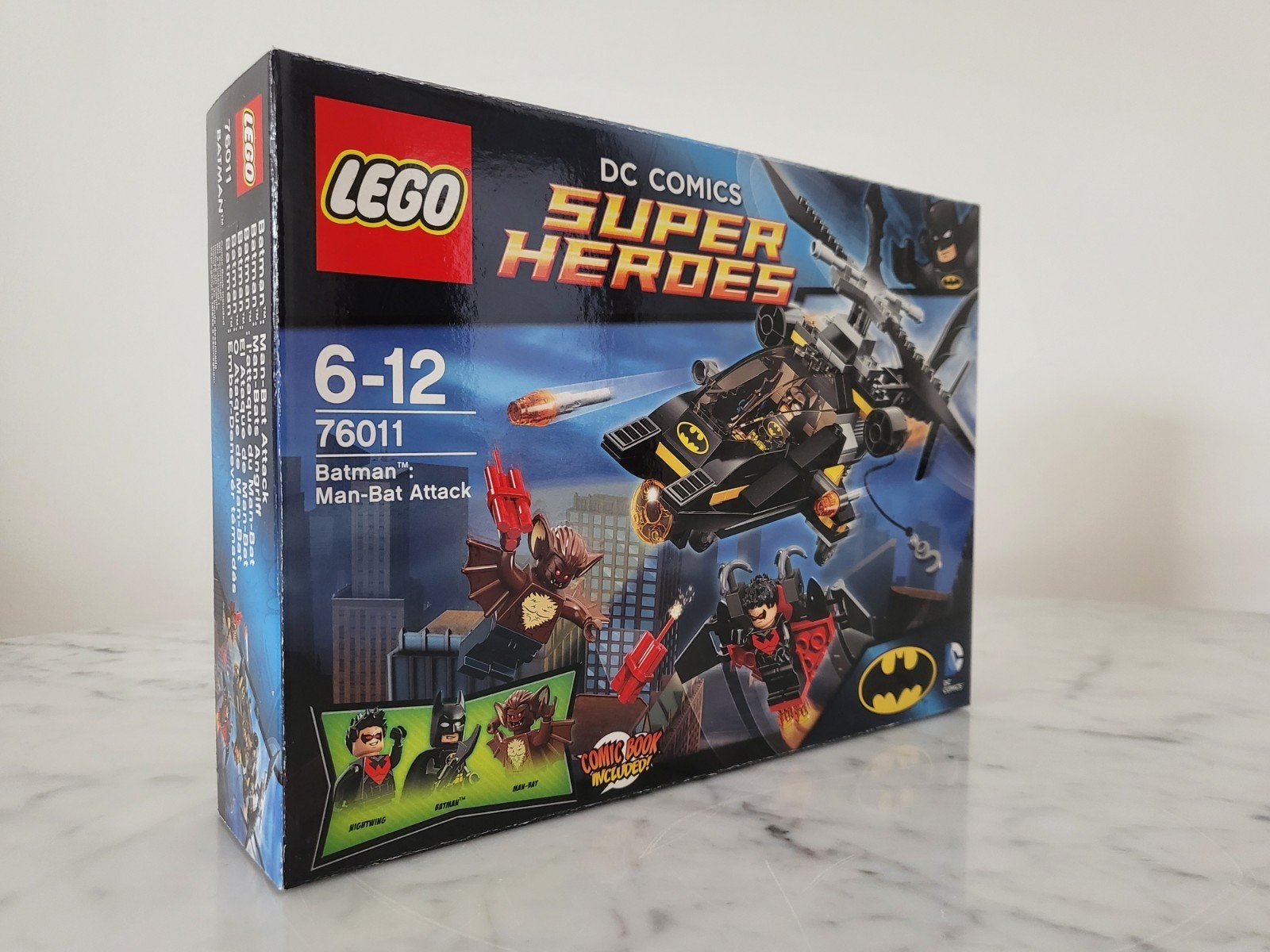 LEGO DC Comics Super Heroes 76011 Batman: Man-Bat Attack, Ophalen of Verzenden, Nieuw, Complete set, Lego