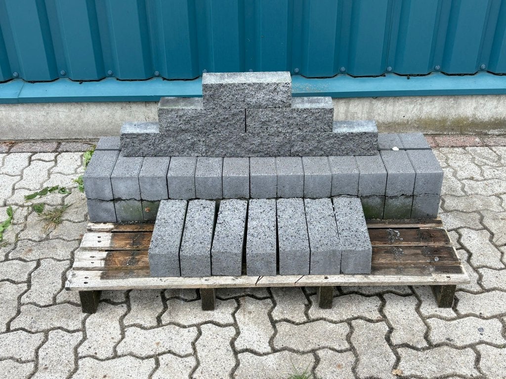 031. 39x Splitblok Trommel Donker Grijs 30x9x9 cm P/s €2,50!, Blok, Nieuw, Ophalen of Verzenden, Minder dan 25 cm