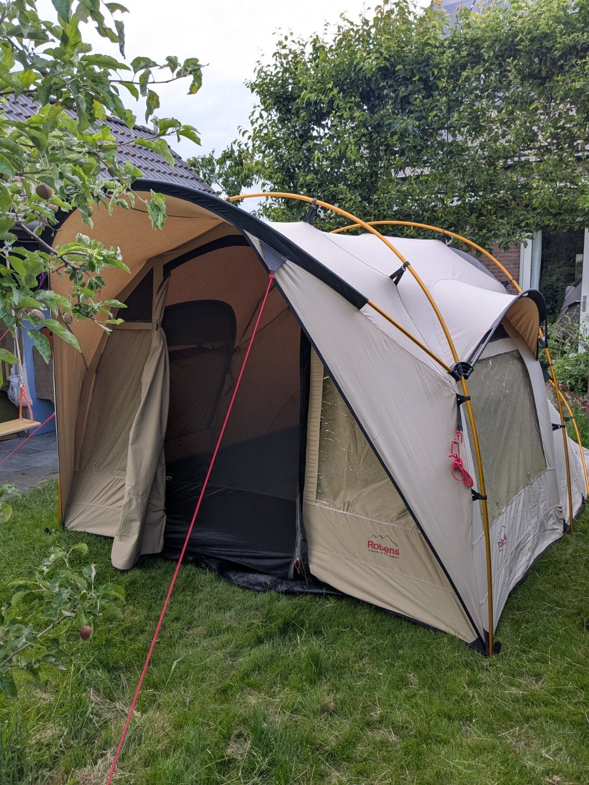 Robens Vista 300 polyesterkatoen tent - Gebruikt en compleet, Caravans en Kamperen, Ophalen, Gebruikt, Tot en met 3