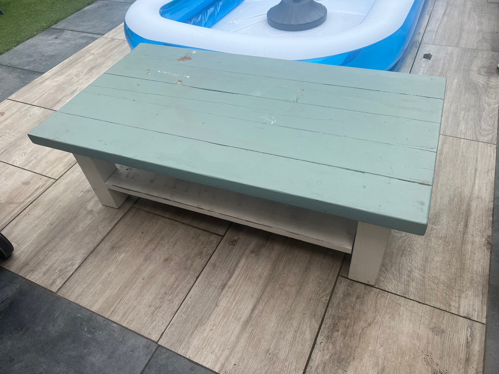 Salontafel, Ophalen, Gebruikt, Rechthoekig, Hout