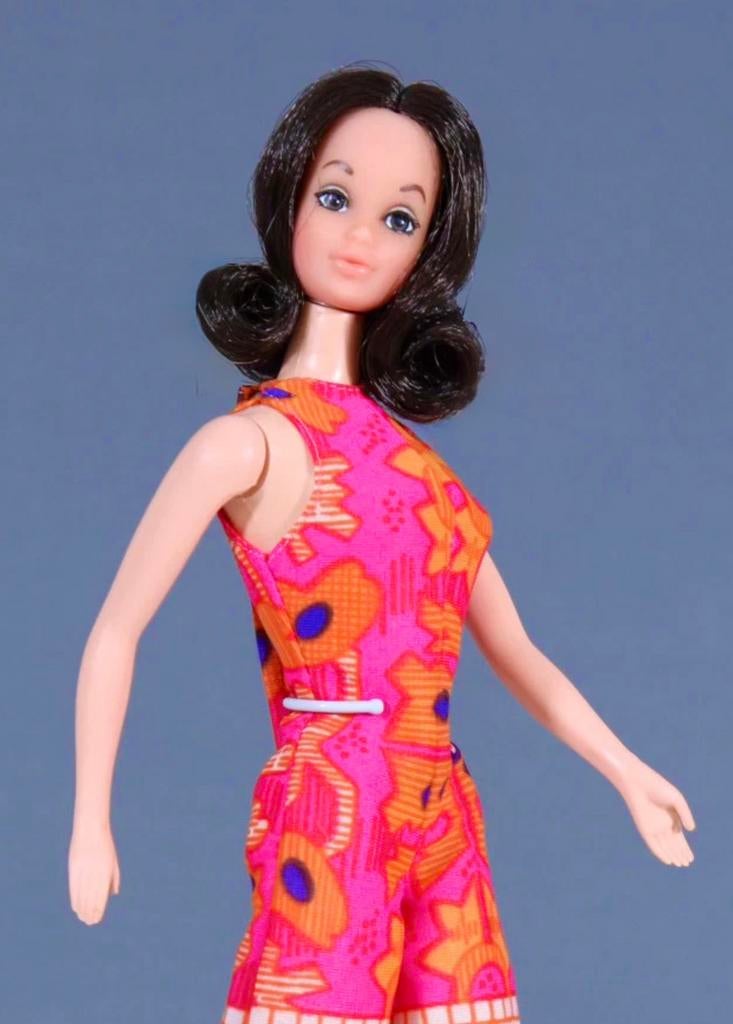 Barbie Walk Lively Steffie 1972 Vintage, Verzenden, Zo goed als nieuw, Fashion Doll