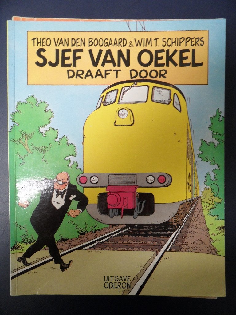 Sjef van Oekel. Draaft door., Eén stripboek, Ophalen of Verzenden, Gelezen