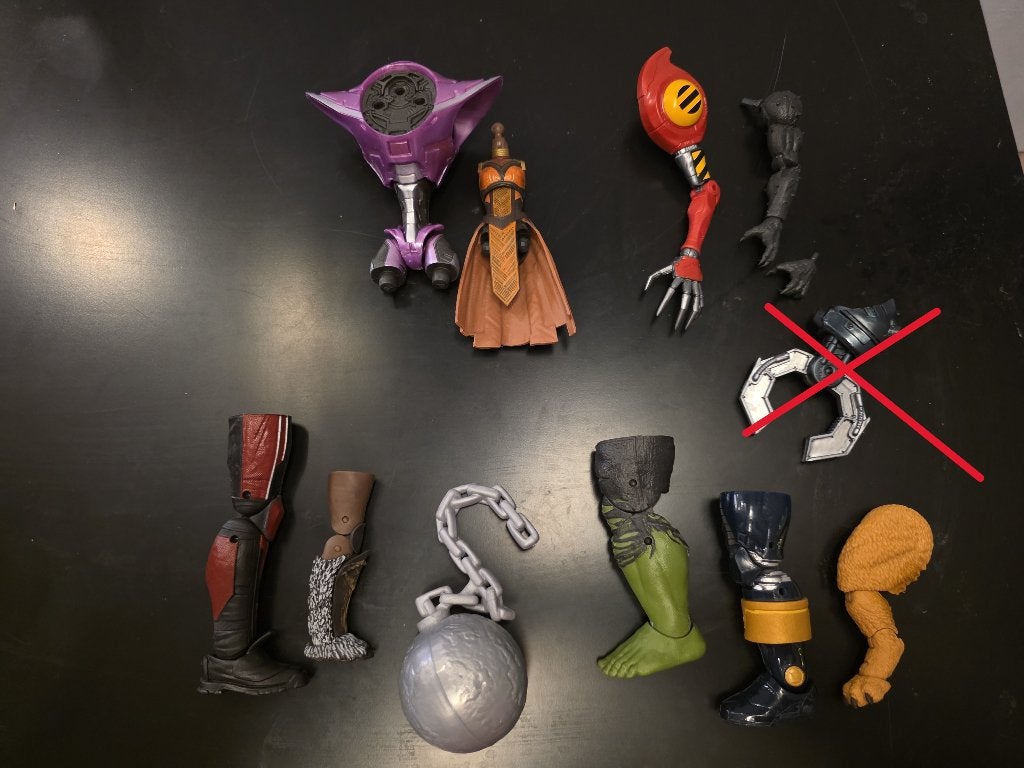 Marvel legends BAF parts, Ophalen of Verzenden