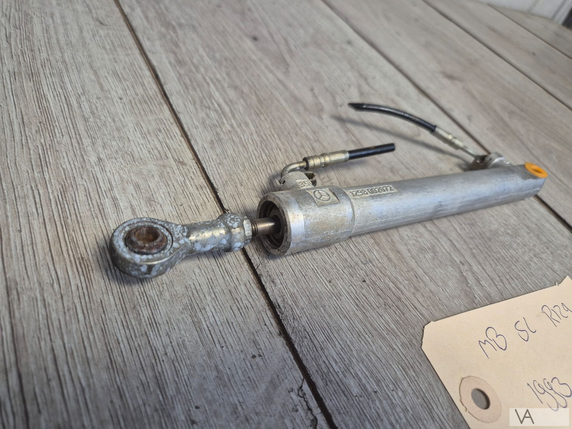 Tonneau cabriodak cilinder links Mercedes SL R129 1298002072, Gebruikt, -, Ophalen of Verzenden, -