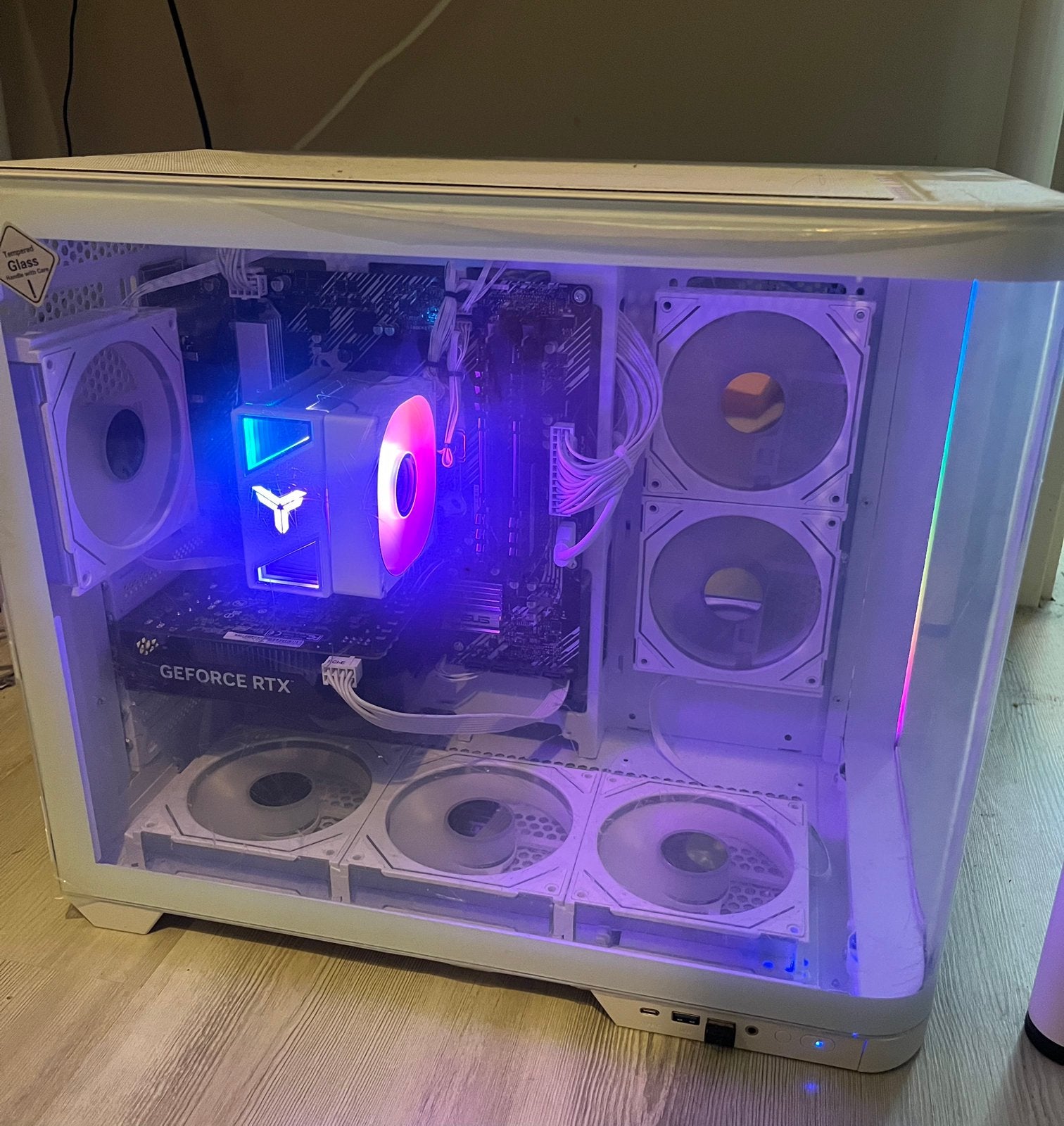 GAMING PC KIEBEL RTX 4060 MET AMD RYZEN 7 5700X, Ophalen, Zo goed als nieuw, Gaming, SSD