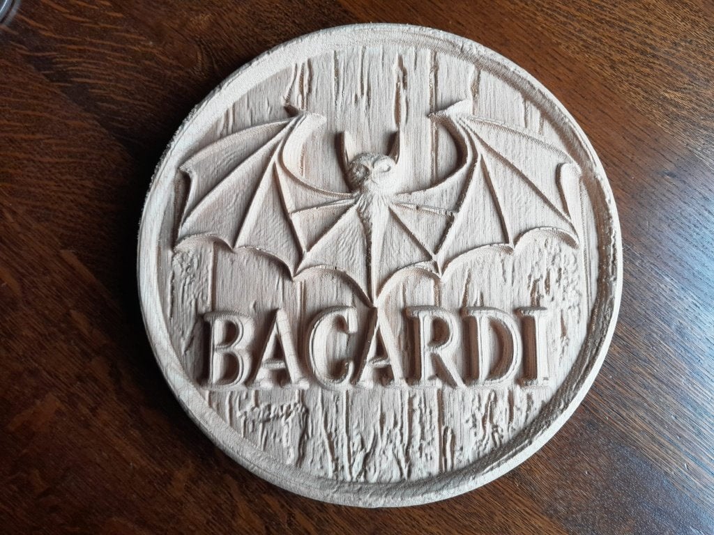 Bacardi wanddecoratie, Ophalen of Verzenden, Nieuw, Reclamebord