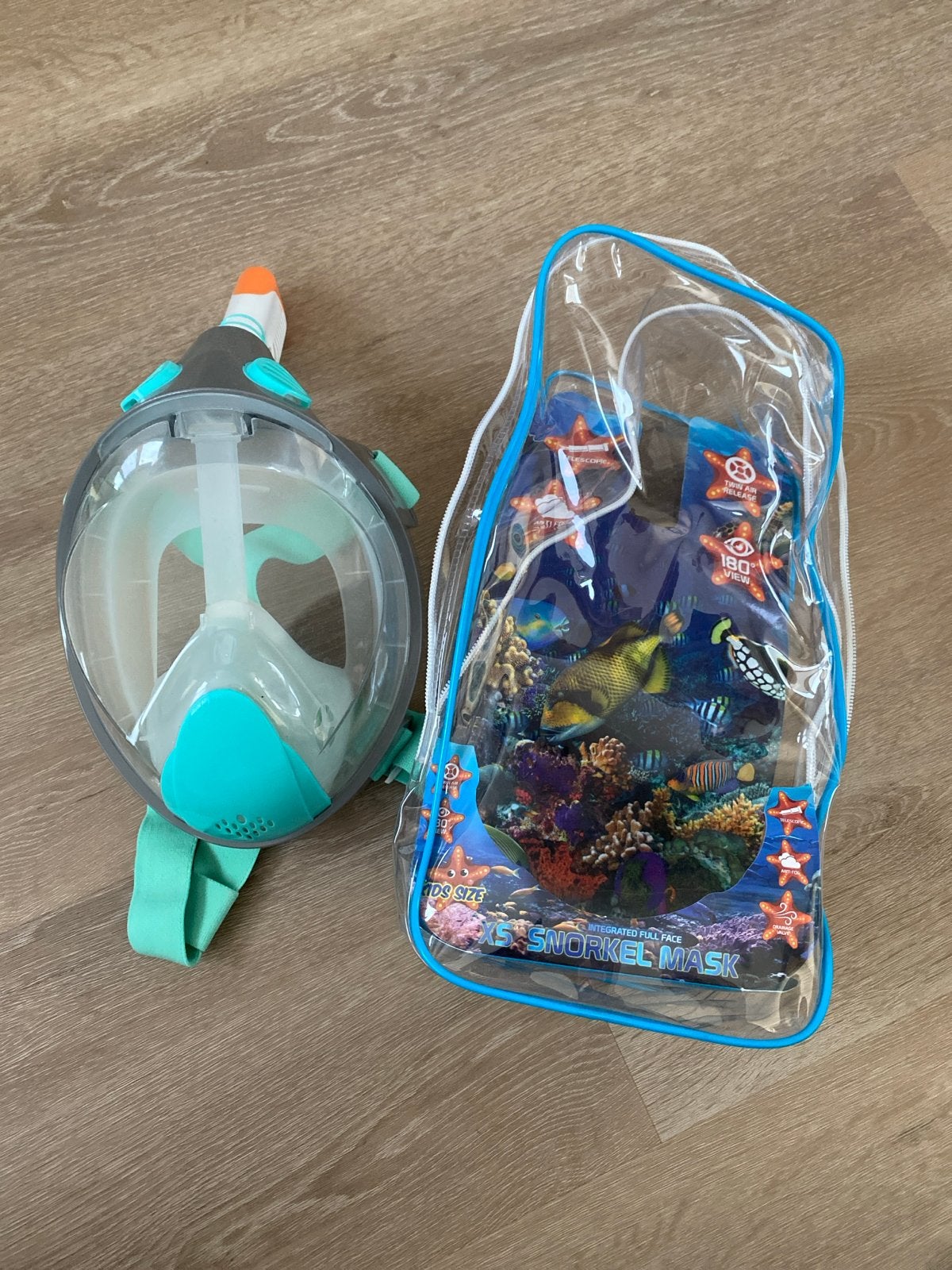 Snorkelmasker Volgelaatsmasker XS voor Kinderen, Ophalen of Verzenden, Nieuw, Duikbril of Snorkel