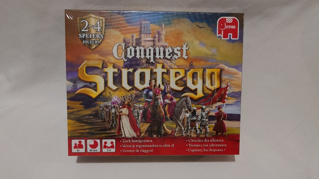 Stratego Conquest Bordspel - Nieuw in Verpakking, Een of twee spelers, Ophalen of Verzenden, Nieuw, Jumbo
